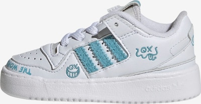 ADIDAS ORIGINALS Baskets en bleu cyan / blanc, Vue avec produit