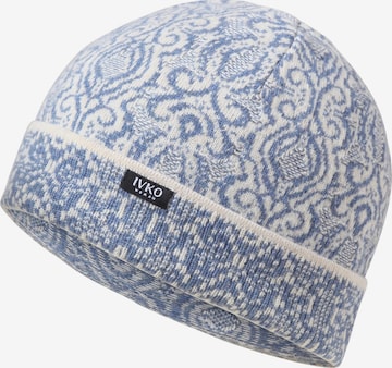 IVKO Mütze 'Ornament' in Weiß: Vorderseite