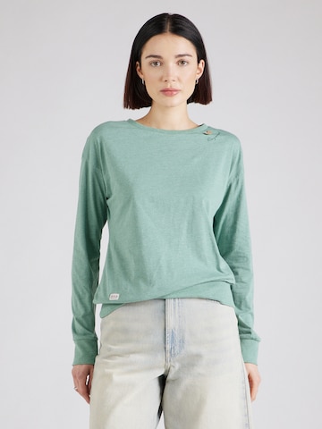 Sweat-shirt 'NEREA' Ragwear en vert : devant
