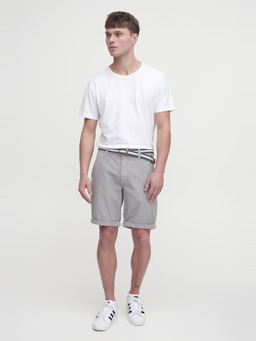 INDICODE JEANS Regular Chino 'Mews' in Grijs