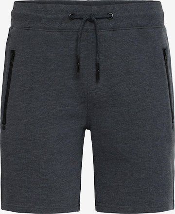 !Solid Regular Broek 'Taras' in Grijs: voorkant