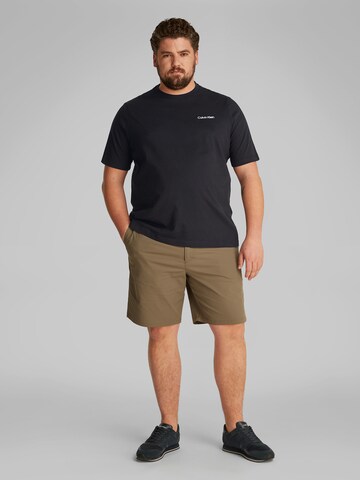 Calvin Klein Big & Tall Tričko - Čierna