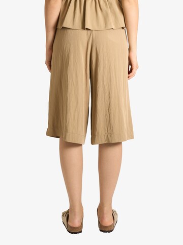 Loosefit Pantalon à pince Dixie en beige