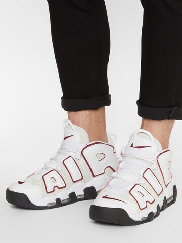 Nike Sportswear Sneakers 'AIR MORE UPTEMPO 96' in White: front