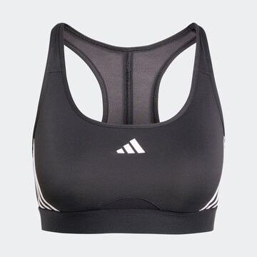 ADIDAS PERFORMANCE Bralette Sports bra in Black: front