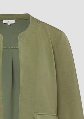 s.Oliver Sweat jacket in Green
