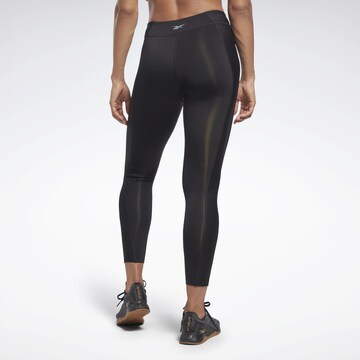 Skinny Pantalon de sport Reebok en noir