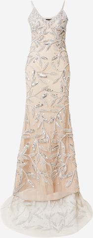 A STAR IS BORN Evening dress in Beige: front