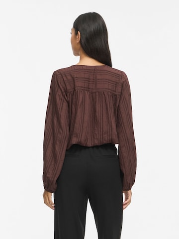 VILA Blouse 'VIVera' in Bruin
