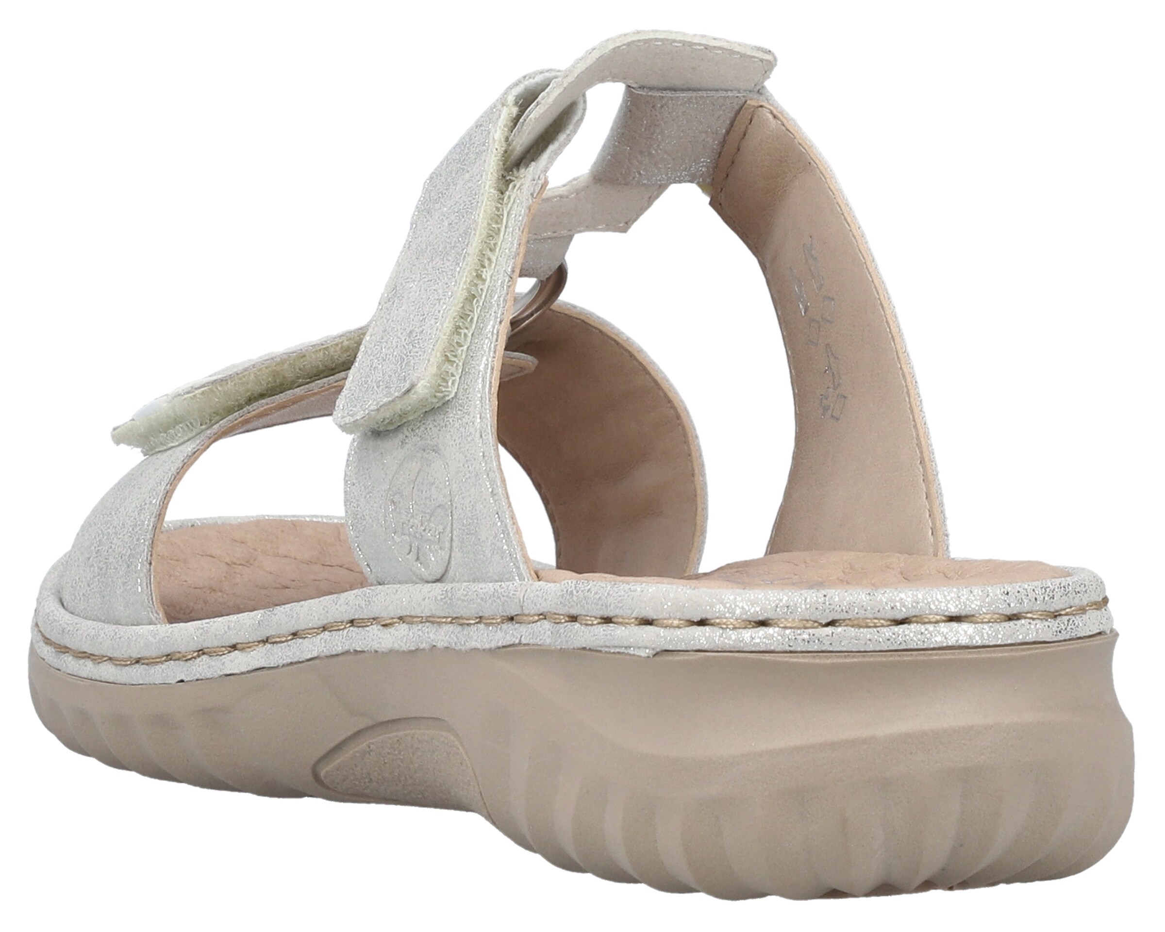 Rieker Pantolette in Silber