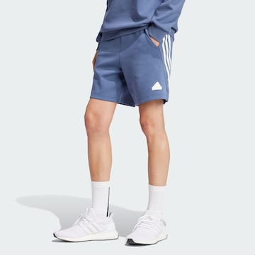 ADIDAS SPORTSWEARregular Sportske hlače 'Future Icons' - plava boja: prednji dio