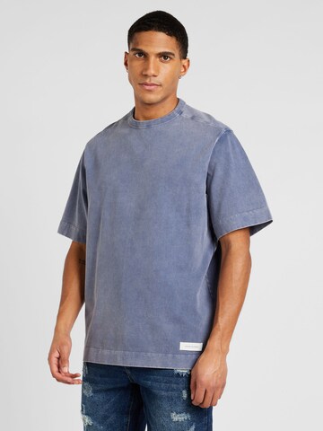 Abercrombie & Fitch Shirt in Blauw: voorkant