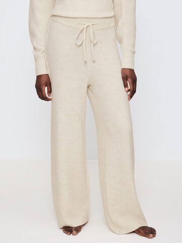 Pantalon de pyjama ' Amourette Cozy Trousers ' TRIUMPH en beige : devant