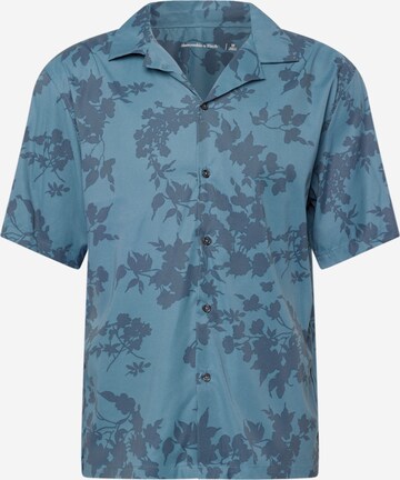Abercrombie & Fitch Klasický střih Košile – modrá: přední strana