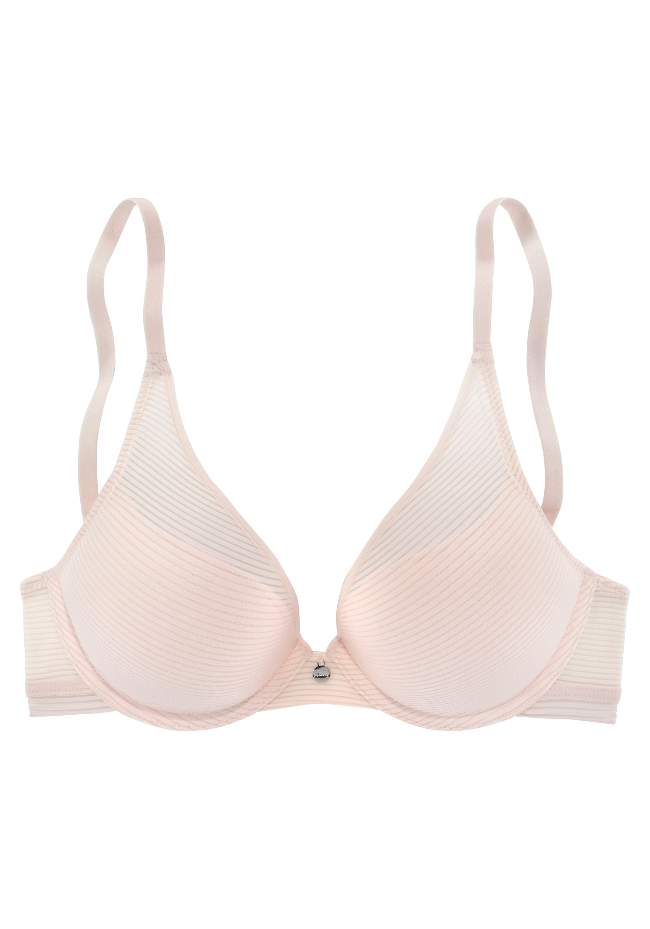 s.Oliver - Push-up Sujetador en rosa: frente
