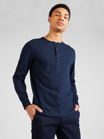 SELECTED HOMME T-shirt 'PHILLIP' i blå: framsida