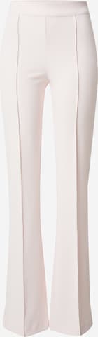 GUESS Flared Trousers 'EVELINA' in Pink: front