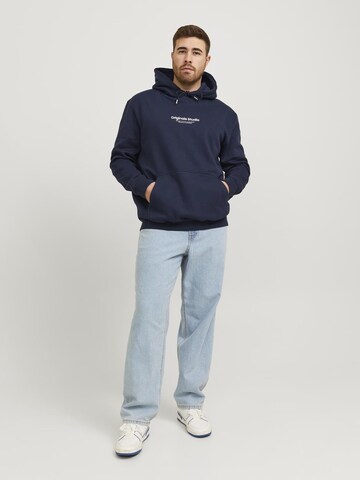 Jack & Jones Plus Μπλούζα φούτερ 'VESTERBRO' σε μπλε