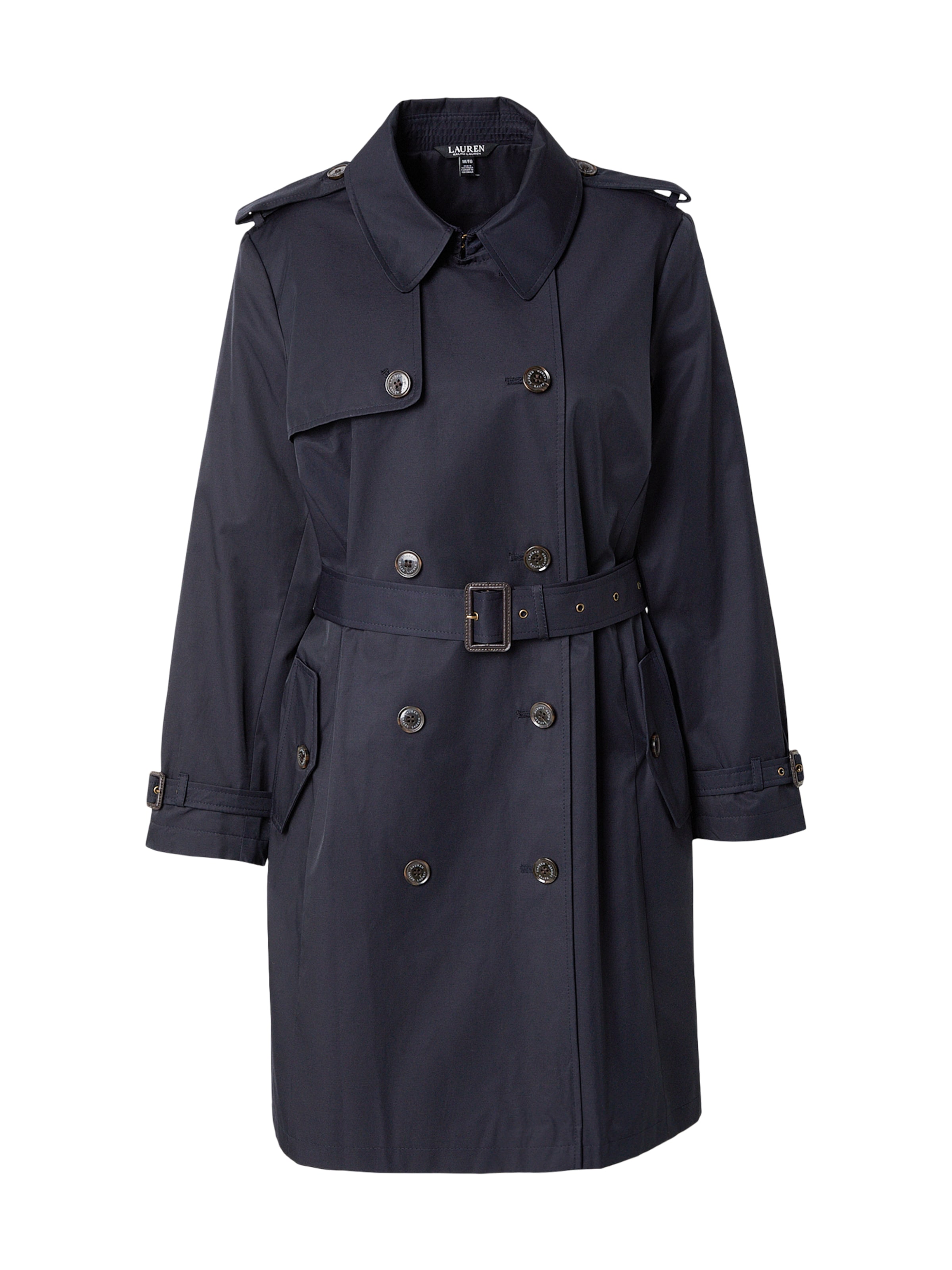 Lauren Ralph Lauren Plus Tussenmantel in Blauw: voorkant