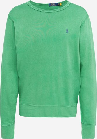 Sweat-shirt Polo Ralph Lauren en vert : devant