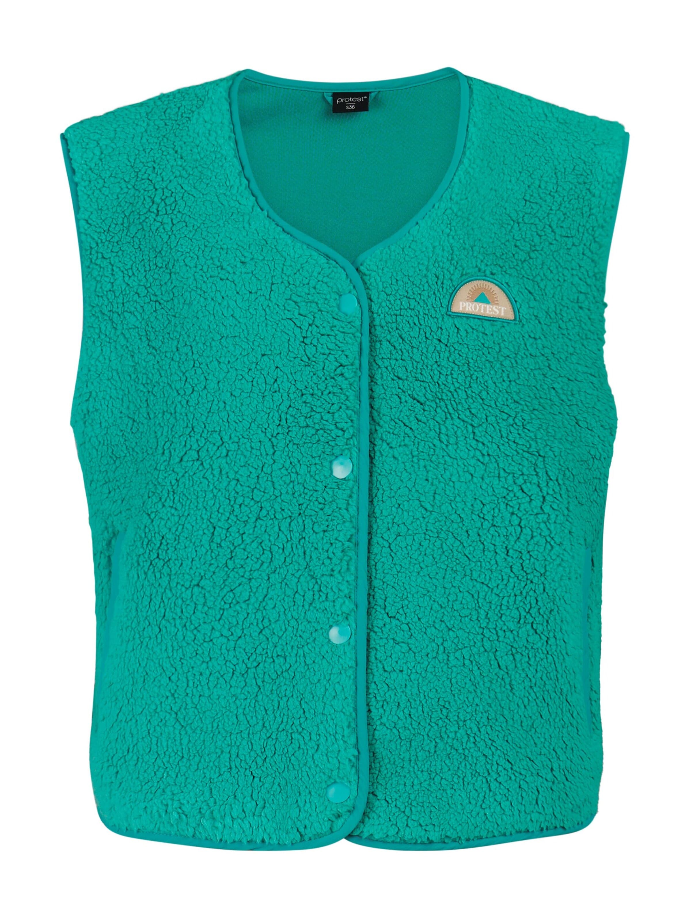 PROTEST Bodywarmer 'PRTTosha' in Groen: voorkant