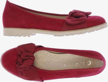GABOR Flats & Loafers in 39 in Red: front
