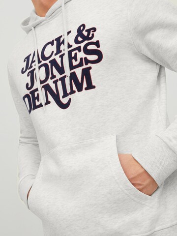 Sweat-shirt 'Rack' JACK & JONES en gris