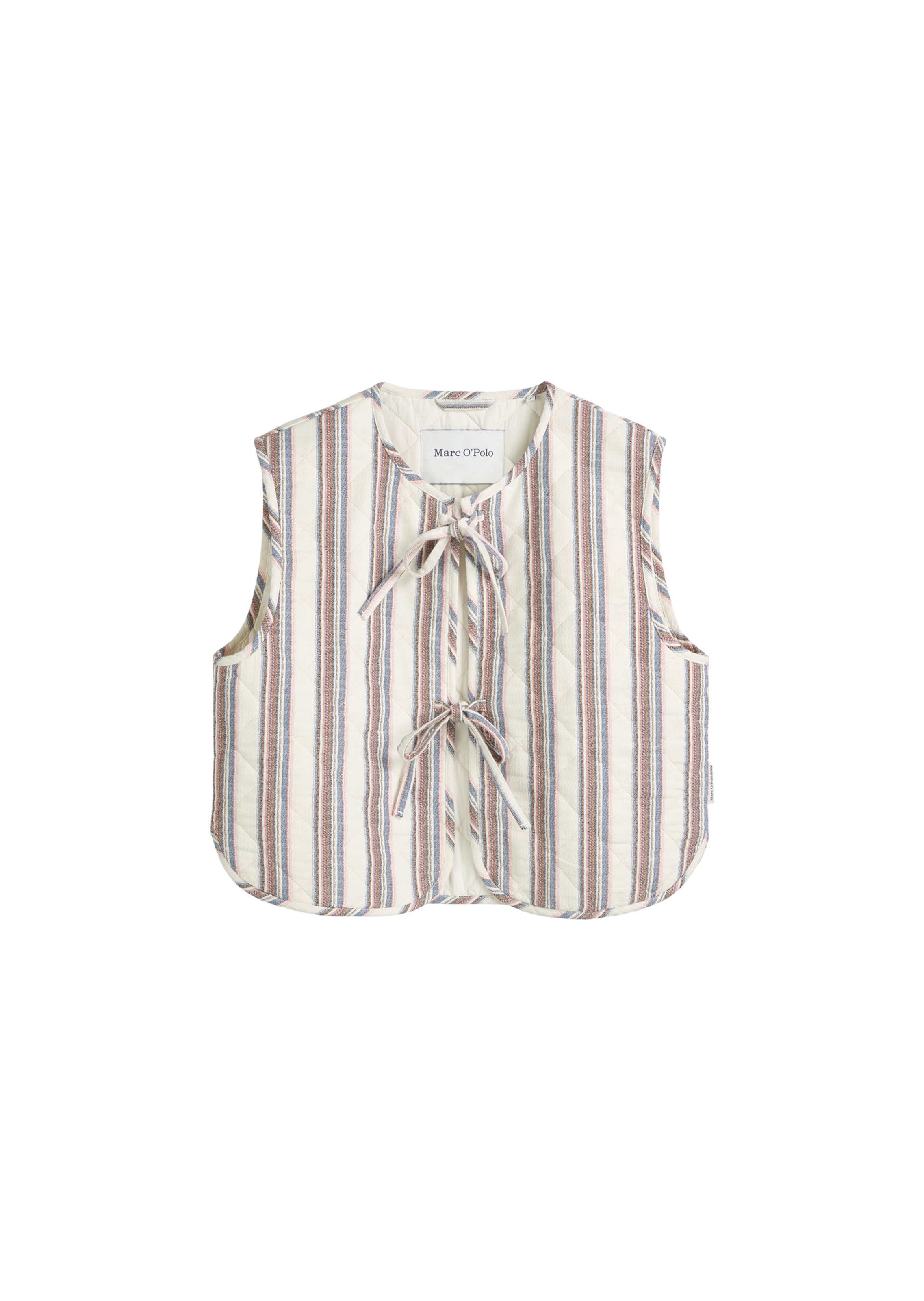 Gilet Marc O'Polo DENIM en blanc : devant