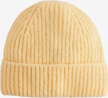 geltona Next Megzta kepurė: priekis