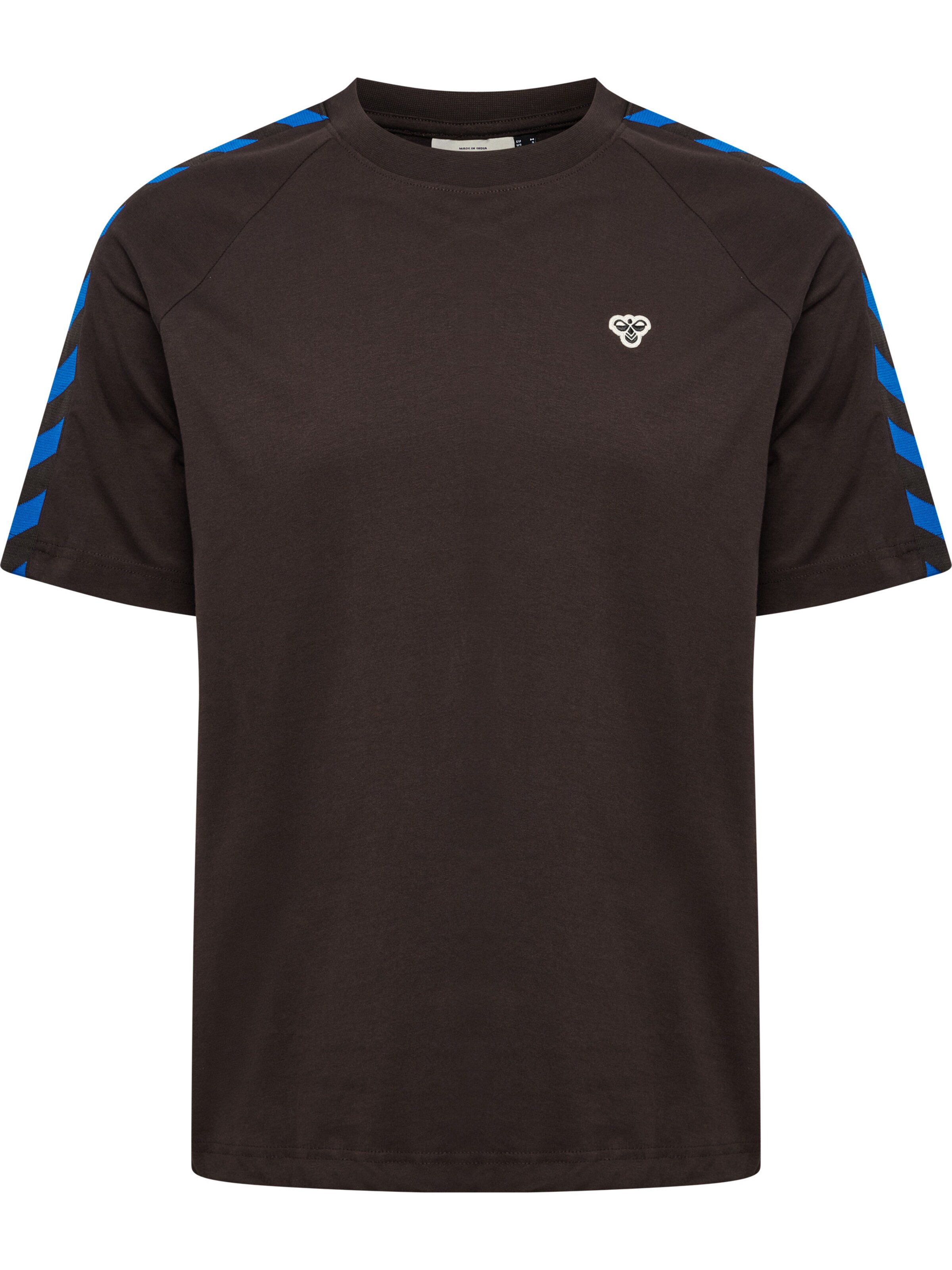 Hummel Functioneel shirt in XXL in de kleur Lichtblauw / Chocoladebruin, Productweergave