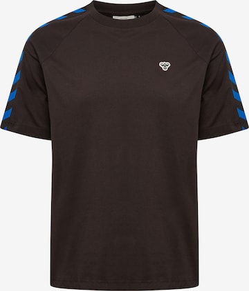 Hummel Functioneel shirt in Bruin: voorkant
