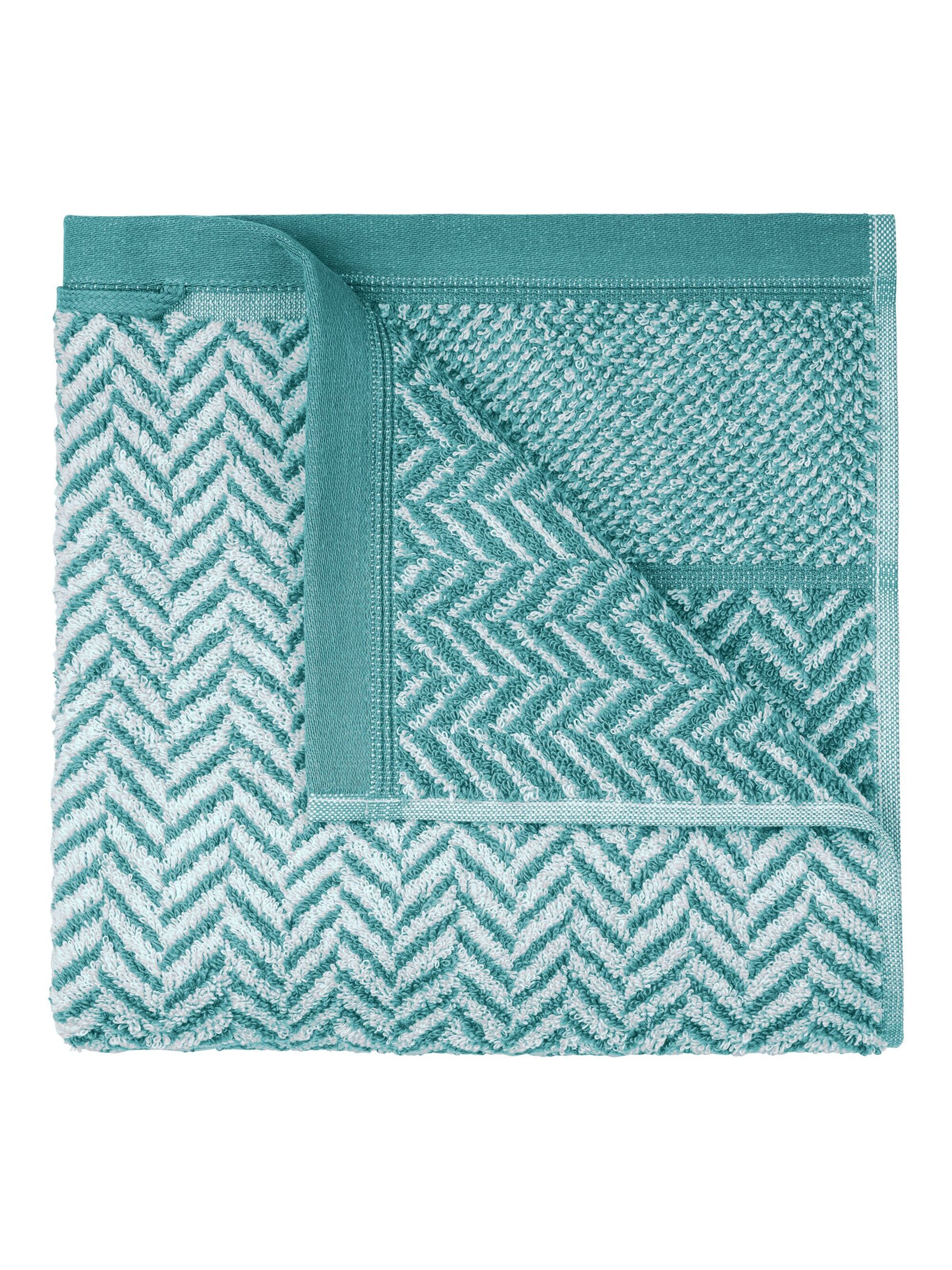 Herzbach home Towel in Green