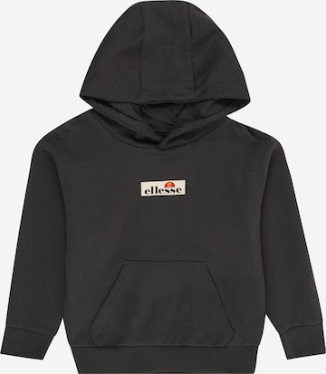 ELLESSE Sweatshirt 'Odiante' in Zwart: voorkant