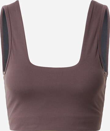 Varley Bralette Sports Bra 'Delta' in Brown: front