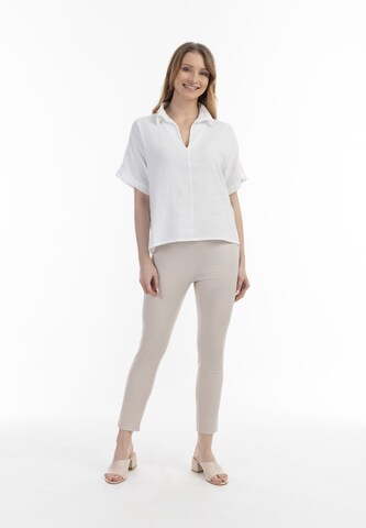 Camicia da donna di Usha in bianco