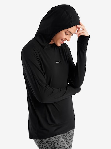 ICEBREAKER - Sweatshirt de desporto em preto