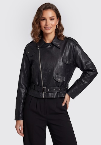 Veste mi-saison faina en noir : devant