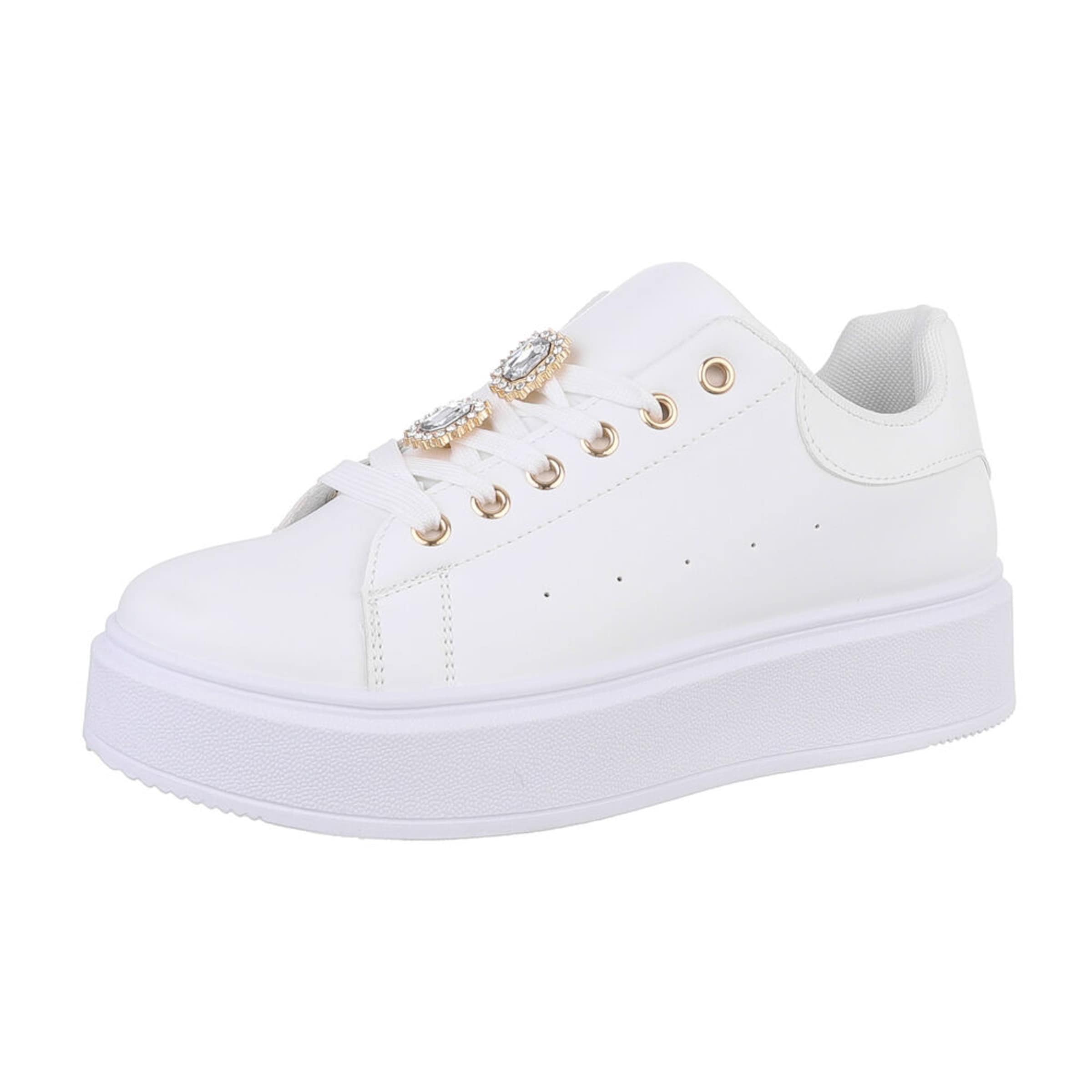 Ital-Design Sneakers in White: front