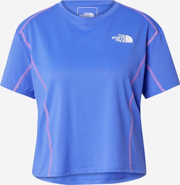 THE NORTH FACE - Camiseta funcional 'HAKUUN' en azul: frente