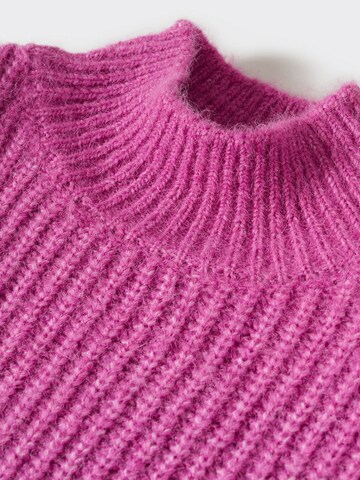 MANGO Sweater 'ABRIL' in Pink