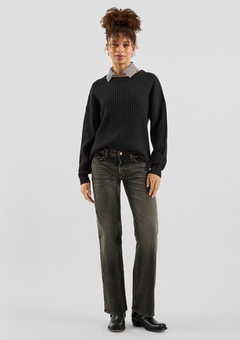 Pull-over QS en noir