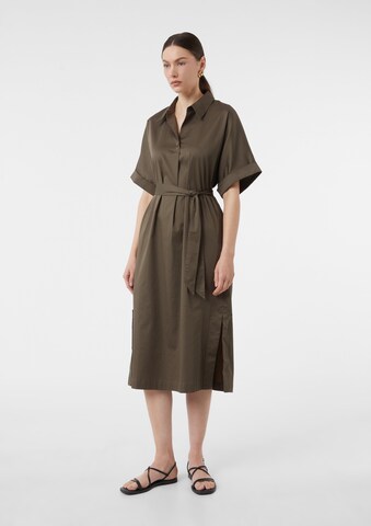 Robe COMMA en marron : devant