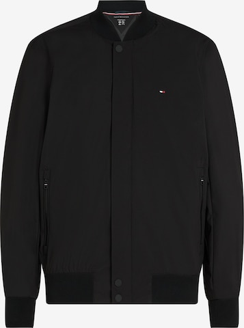 TOMMY HILFIGERPrijelazna jakna 'Tech' - crna boja: prednji dio