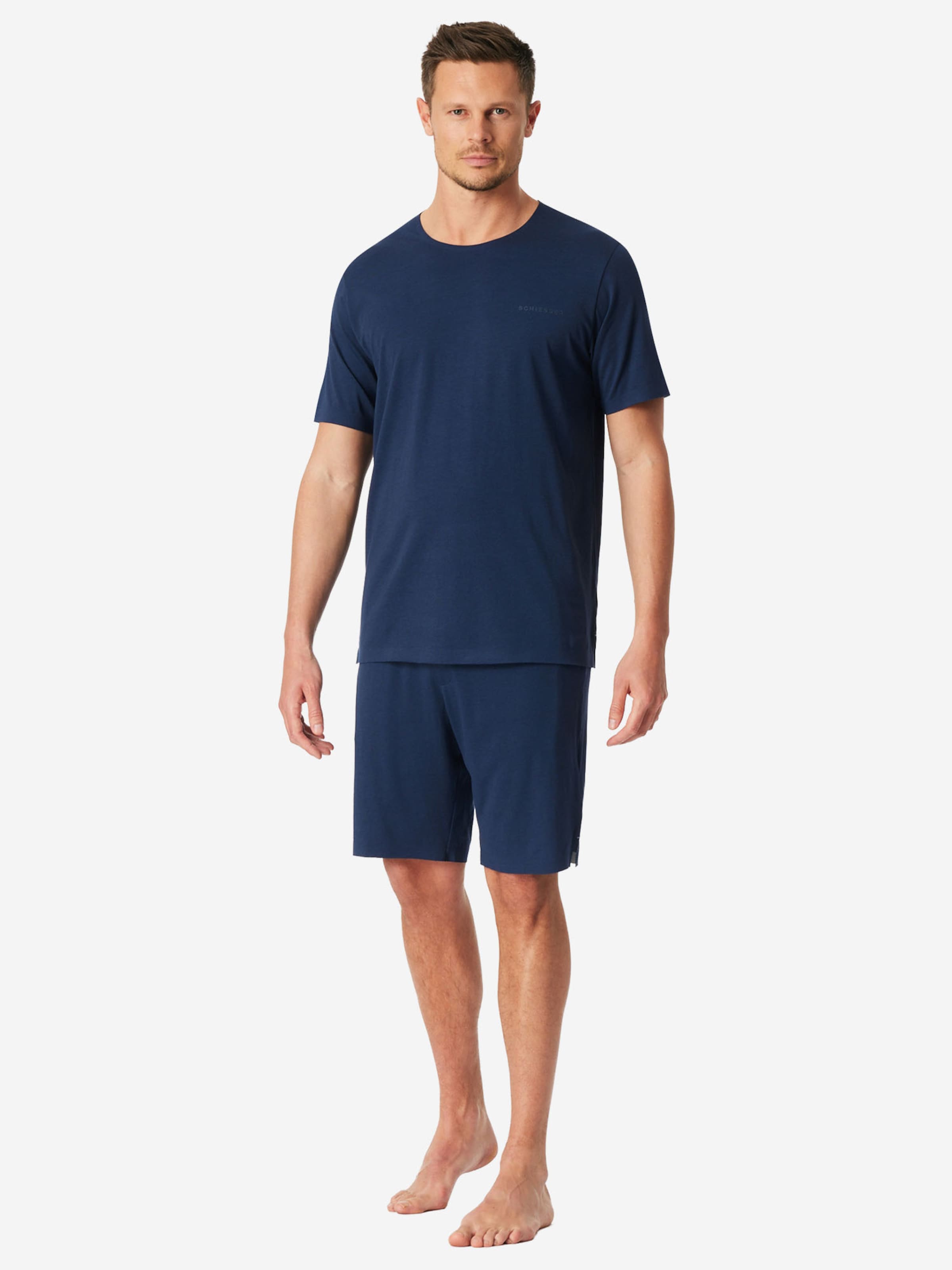 SCHIESSER Shorty ' Modern Bonded ' in Blau