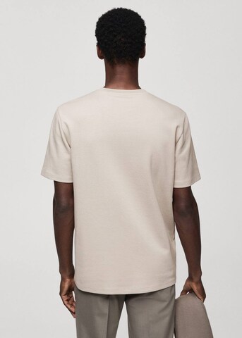 MANGO MAN T-shirt 'Kimi' i grå