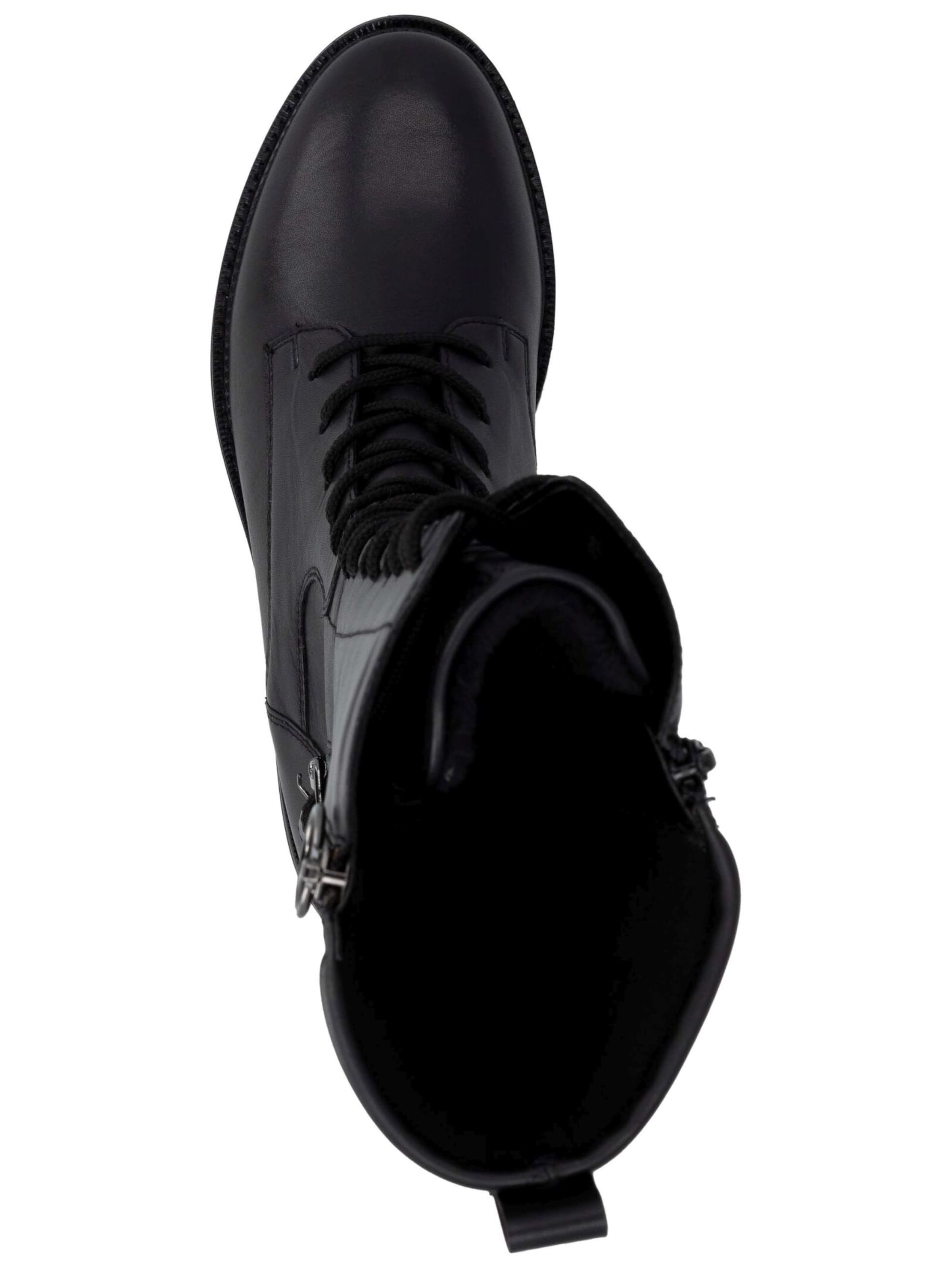 REMONTE Schnürstiefel in Schwarz