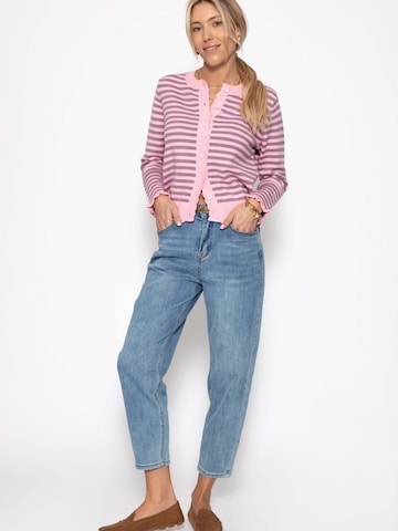 SASSYCLASSY Strickjacke in Pink