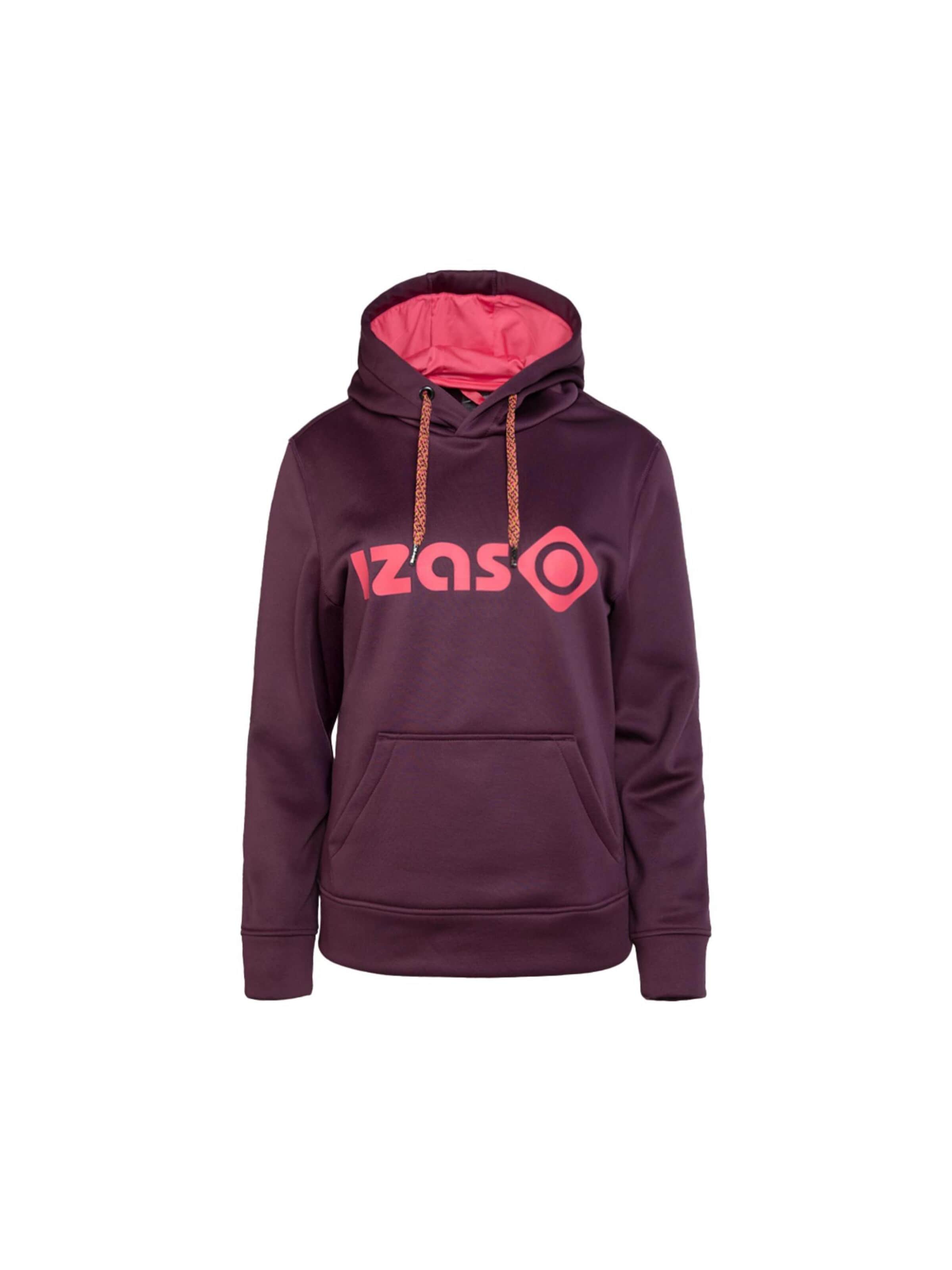Sweat de sport Izas en rouge : devant