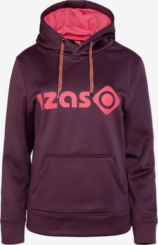 Sweat de sport Izas en rouge : devant