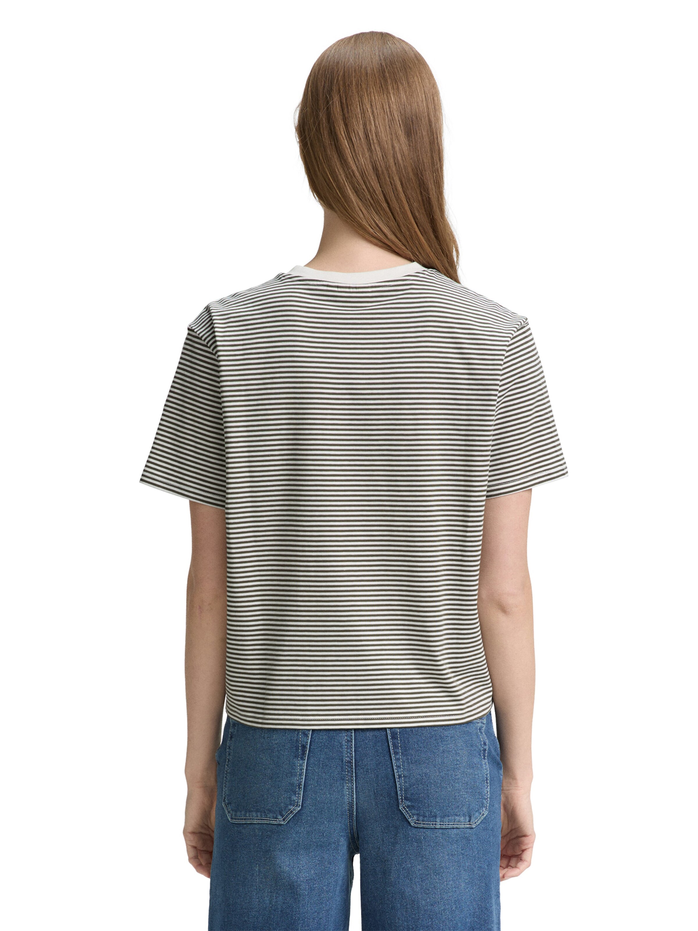 zaļš TOM TAILOR DENIM T-Krekls